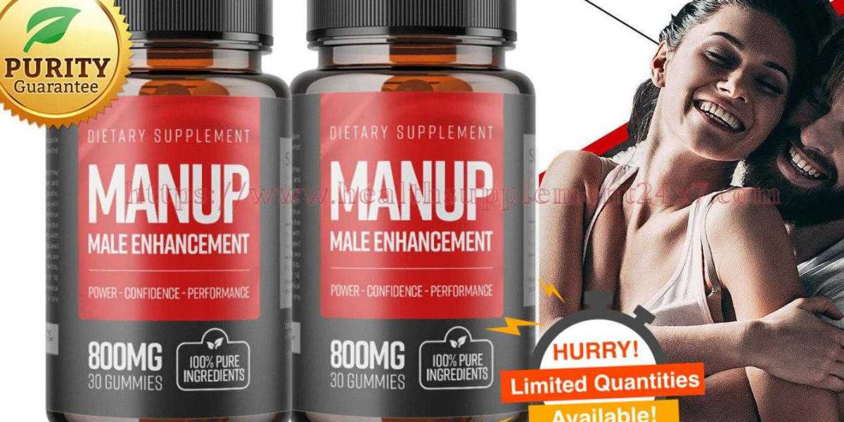 What are the key ingredients in Manup Male Enhancement Gummies?