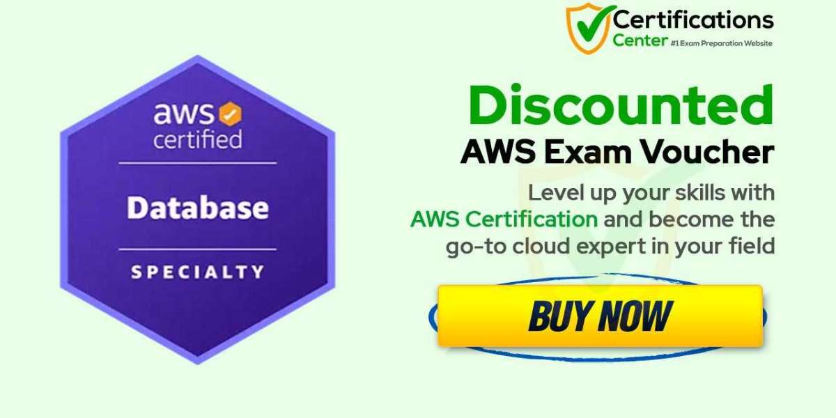 AWS Certified Database Specialty discounted exam Voucher At Certifications Center