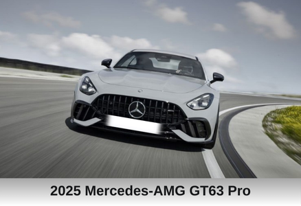 2025 Mercedes-AMG GT63 Pro- A New Benchmark in Performance.