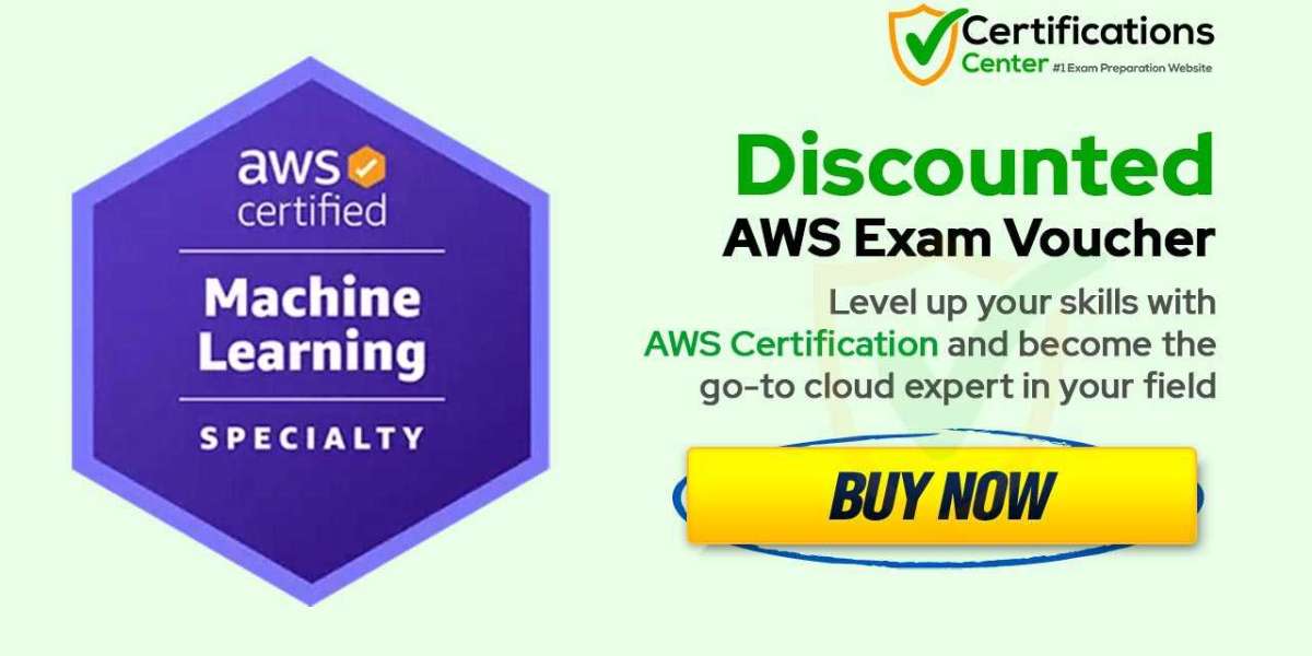 AWS Certified Machine Learning Specialty discounted exam Voucher: Certifications Center