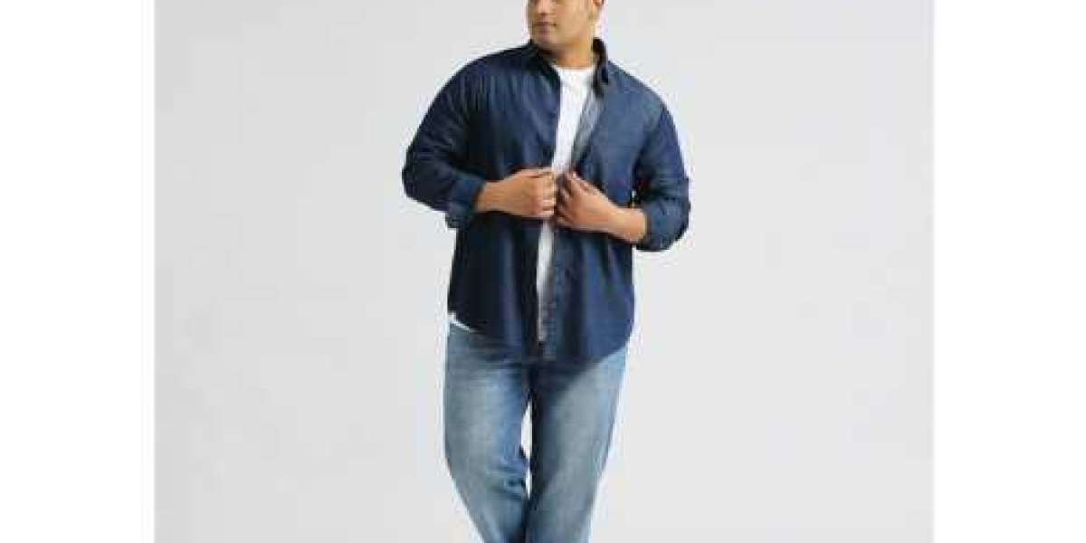 Plus Size Mens Casual Printed Shirts | SIZEUPP