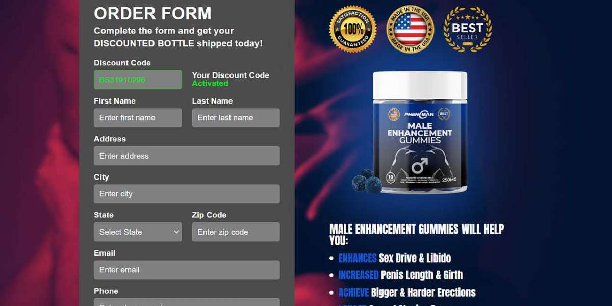 PhenoMan Male Enhancement Gummies CA & UK Reviews 2024 & Order