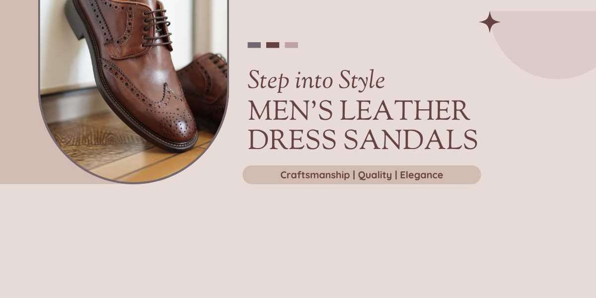 Men’s Leather Dress Sandals-The Ultimate Footwear for Stylish Comfort