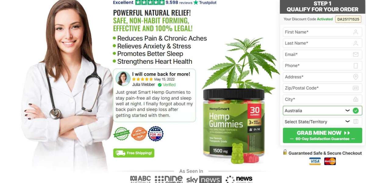 HempSmart Hemp Gummies Price For Sale In AU, NZ, ZA & CA Working & Reviews [Updated 2025]